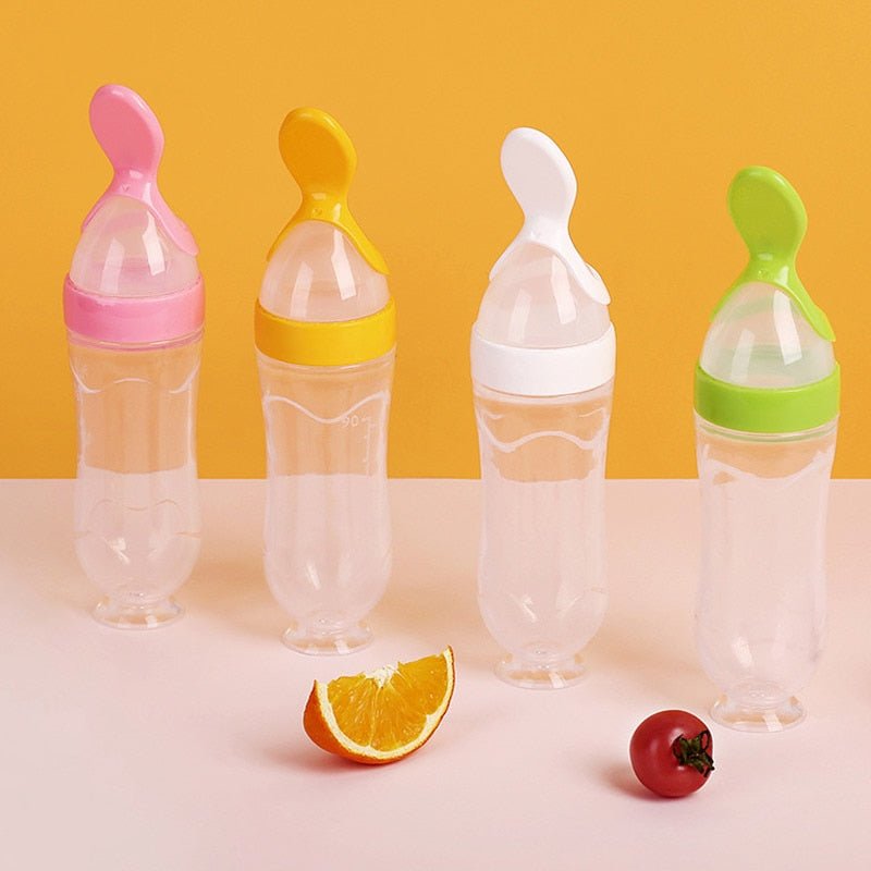 Biberon avec cuillère pour nouveau-né | EasyBottle™ - Enfant Admirable