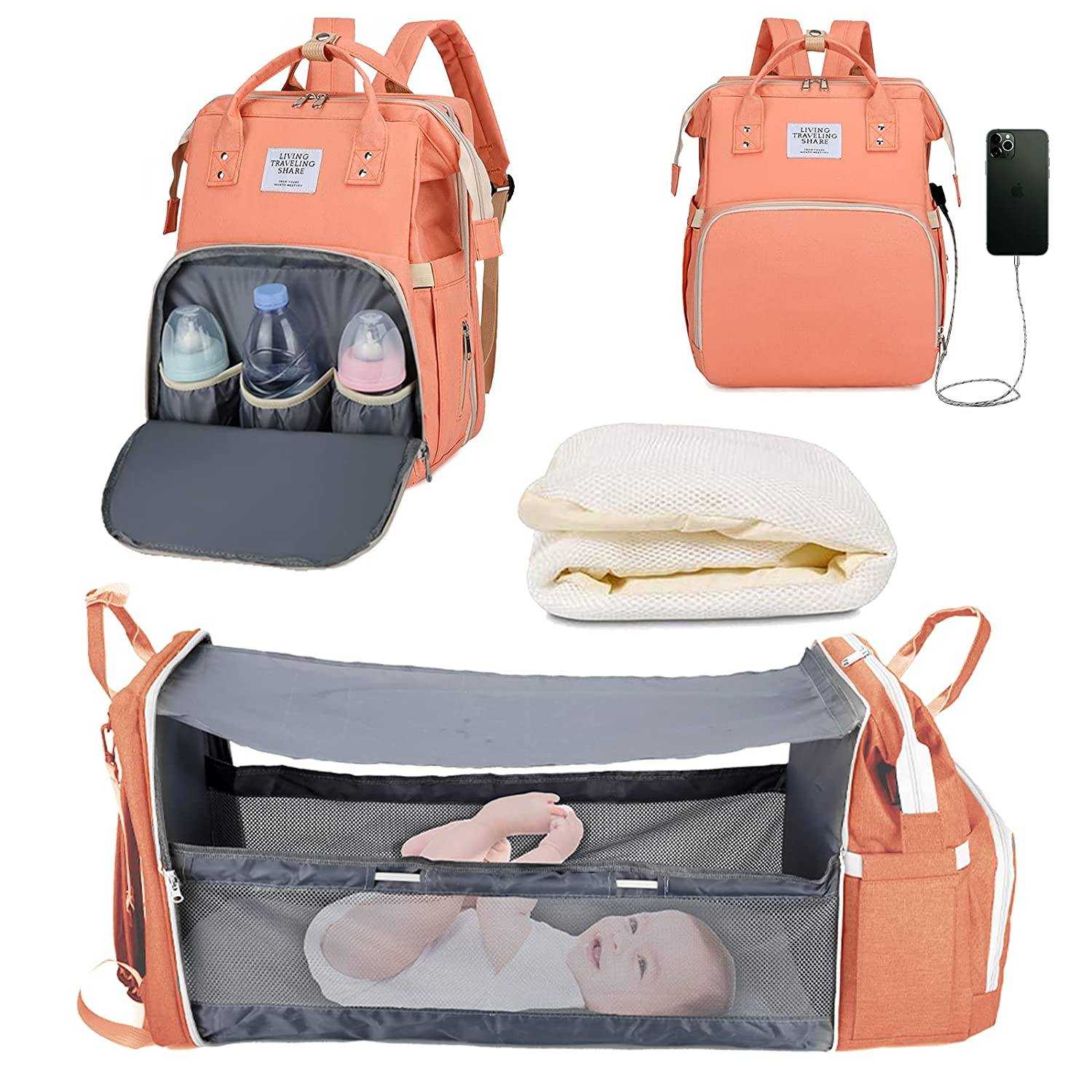 Sac à langer portatif | Berceau de voyage BabyNappy™ - Enfant Admirable